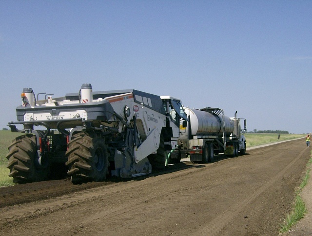 Full Depth Reclamation - рекультивация дорожного полотна на полную глубину (FDR)